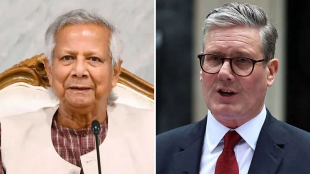 যুক্তরাজ্যের প্রধানমন্ত্রী কিয়ার স্টারমারের সঙ্গে প্রধান উপদ...