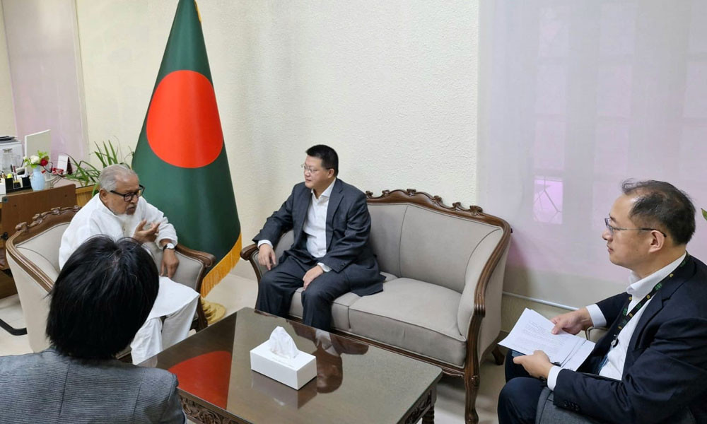 প্রধানমন্ত্রীর কৃষি উপদেষ্টার সঙ্গে চীনা রাষ্ট্রদূতের সাক্ষা...