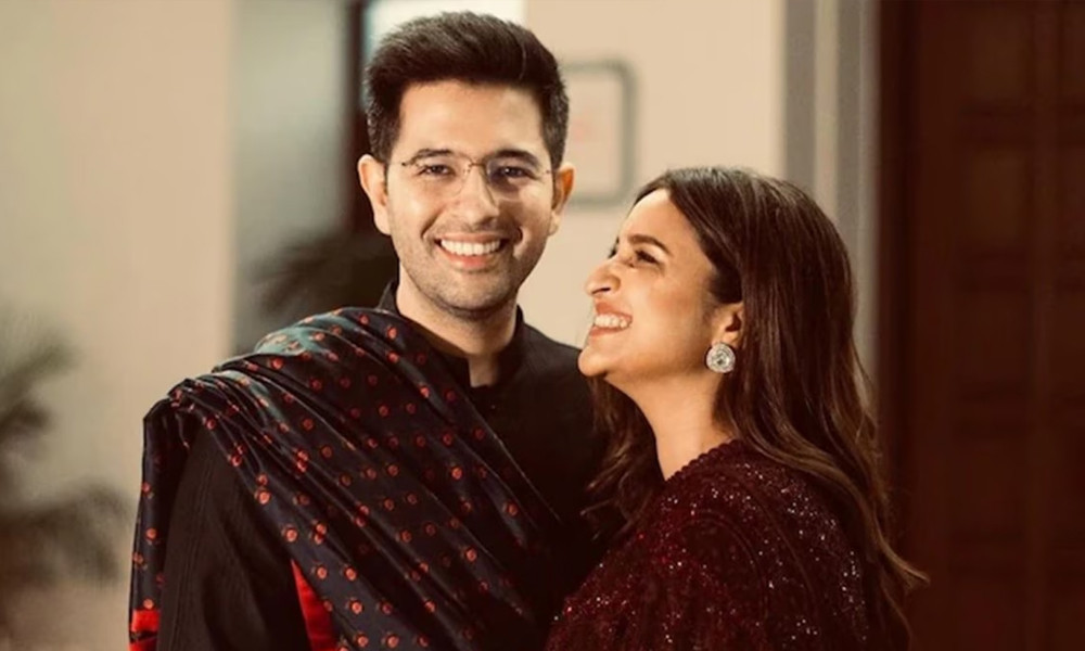 পরিণীতি চোপড়ার স্বামীকে দলীয় পদ থেকে অপসারণ