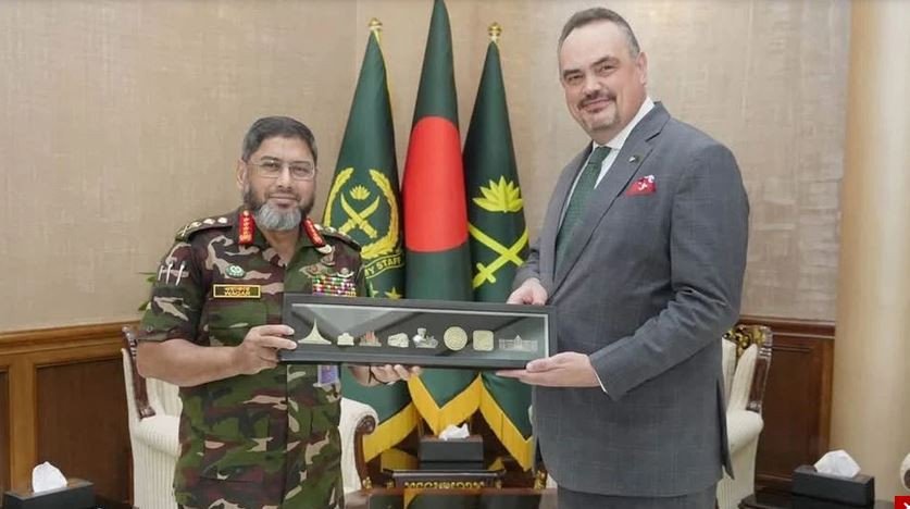 সেনাপ্রধানের সঙ্গে মার্কিন রাষ্ট্রদূতের সৌজন্য সাক্ষাৎ