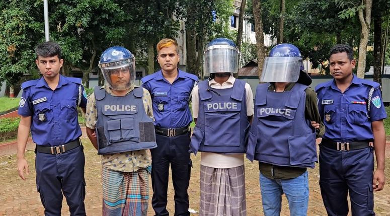 লাউয়াছড়া এলাকায় ডাকাতির রহস্য উদঘাটন, ডাকাত দলের ৩ সদস্য গ্র...