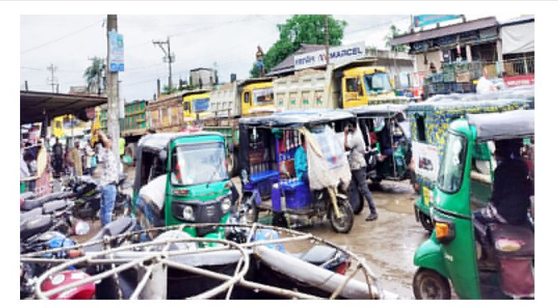 সিলেট-ভোলাগঞ্জ মহাসড়ক অ ব রো ধ