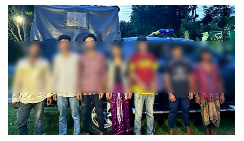 মৌলভীবাজারে ৭ যুবকের জে*ল, কি তাদের অপরাধ!