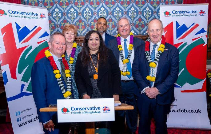 কনজারভেটিভ ফ্রেন্ডস অব বাংলাদেশের উদ্যোগে ব্রিটিশ পার্লামেন্...
