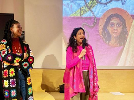 ওয়াশিংটন ডিসির ডুপন্ট সার্কেলে চলছে মনিকা জাহান বোসের প্রদর...