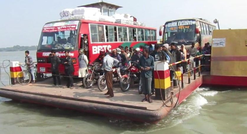সংস্কারের জন্য তিন দিন বন্ধ মোরেলগঞ্জের পানগুছি ফেরি চলাচল ব...