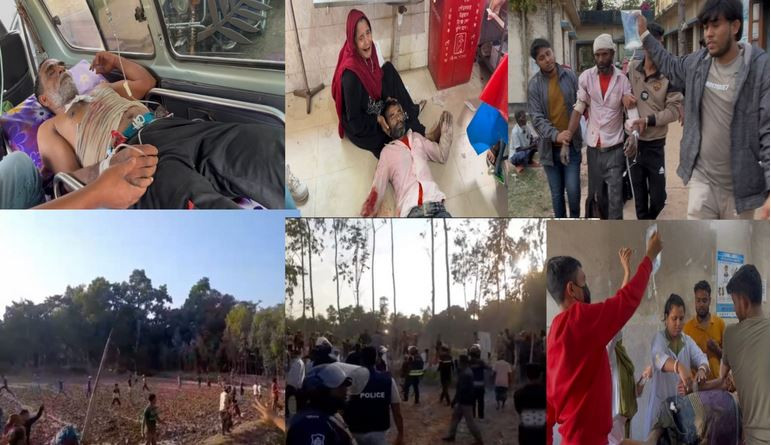 হবিগঞ্জের নবীগঞ্জে পূর্ব শত্রুর জের ধরে দুই পক্ষের প্রায় দুই...