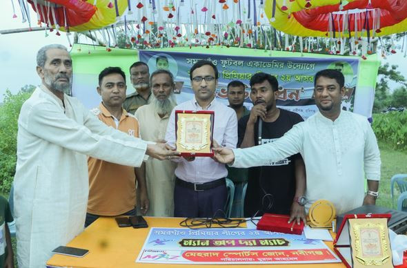 নবীগঞ্জে যুব সমাজকে বাঁচাতে ফুটবল খেলার কোন বিকল্প নাই- ইউএন...