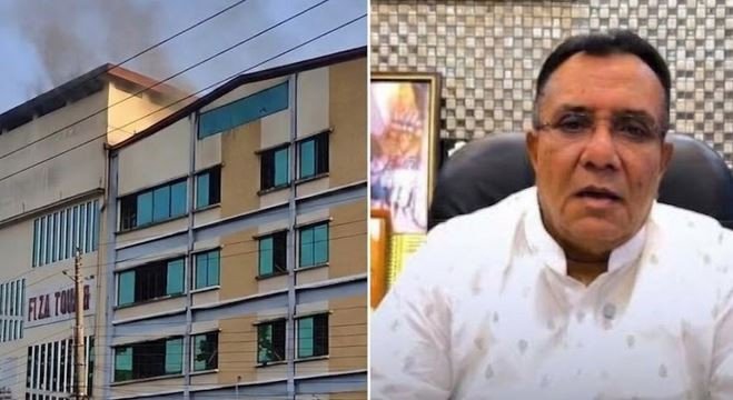সিলেটে ফিজা টাওয়ারের অ গ্নি কা ণ্ডে যা জানা গেল