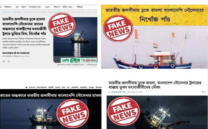 বাংলাদেশ নৌবাহিনীকে জড়িয়ে ভারতের ট্রলারডুবি নিয়ে ভিত্তিহীন স...