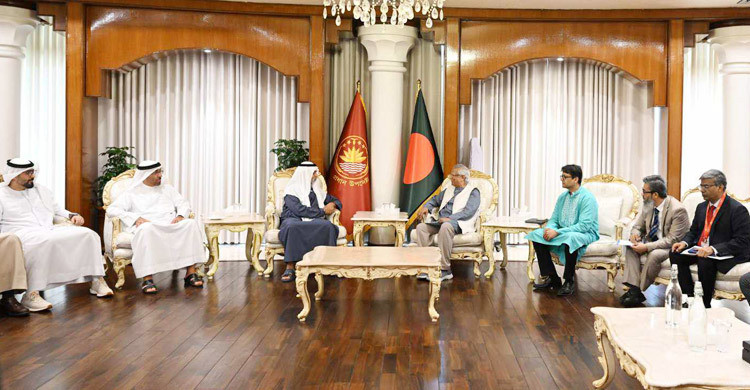 ‘বন্ধুত্বের বার্তা’ নিয়ে ঢাকায় আমিরাতের প্রতিনিধিদল , ড. ইউন...