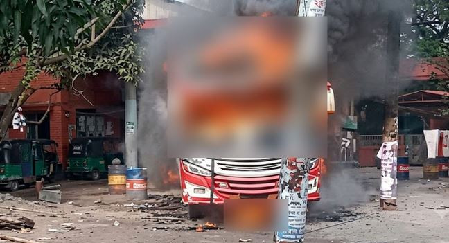 সিলেটে ফিলিং স্টেশনে সিলিন্ডার বি স্ফো র ণ, অতঃপর...