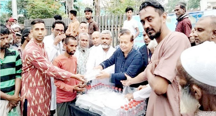 আন্তর্জাতিক আইন সহায়তা ফাউন্ডেশন সিলেট জেলা’র ইফতার বিতরণ