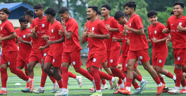 সাফ অনূর্ধ্ব-১৯ চ্যাম্পিয়নশিপ গ্রুপ চ্যাম্পিয়ন হয়েই সেমিফাইন...