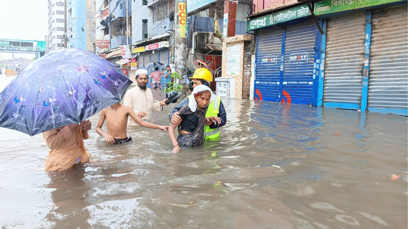সিলেটে ১৯৮ মিলিমিটার বৃষ্টি, রোববার যেমন থকবে আবহাওয়া