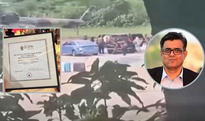 শেখ হাসিনা পালানোর ব্রেকিং নিউজ দিয়ে অ্যাওয়ার্ড পেলেন শফিকুল...