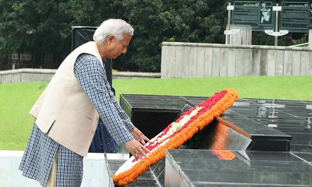 সশস্ত্র বাহিনী দিবসে শিখা অনির্বাণে পুষ্পস্তবক অর্পণ করবেন প...
