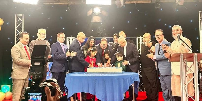 চ্যানেল এস টেলিভিশনের ২১তম জন্মদিনে গ্রেটার সিলেট কমিউনিটি ই...