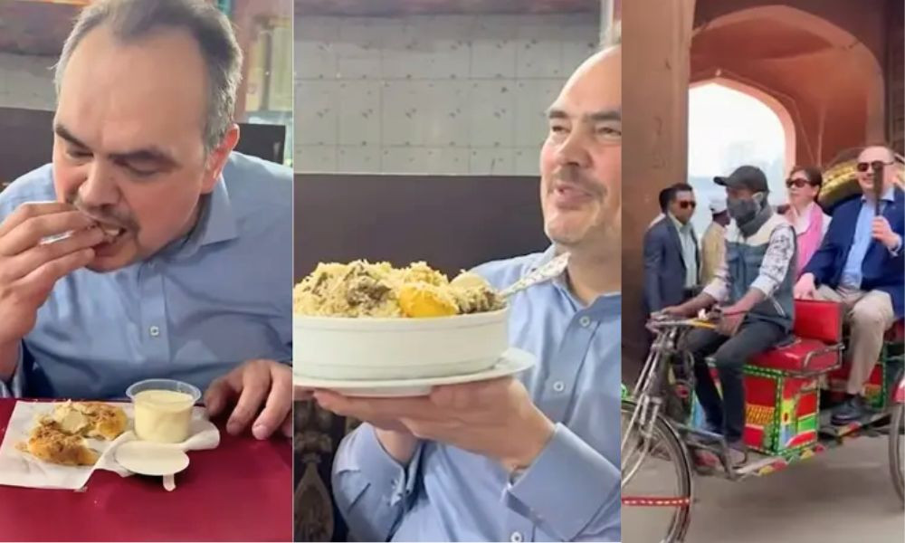 পুরান ঢাকার অলিগলিতে মার্কিন রাষ্ট্রদূত, উপভোগ করলেন চা-বিরি...