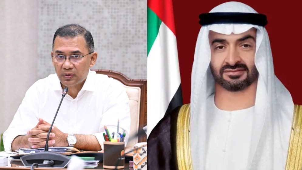 মধ্যপ্রাচ্য পরিস্থিতি নিয়ে তারেক রহমান ও আমিরাতের প্রেসিডেন্...