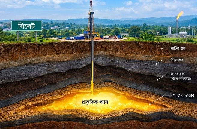 সিলেটের মাটির নিচে সম্পদের ভাণ্ডার, উত্তোলনের প্রস্তুতি