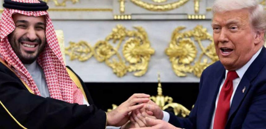 সৌদি ক্রাউন প্রিন্সের সফরে হোয়াইট হাউজে অভূতপূর্ব সৌহার্দ