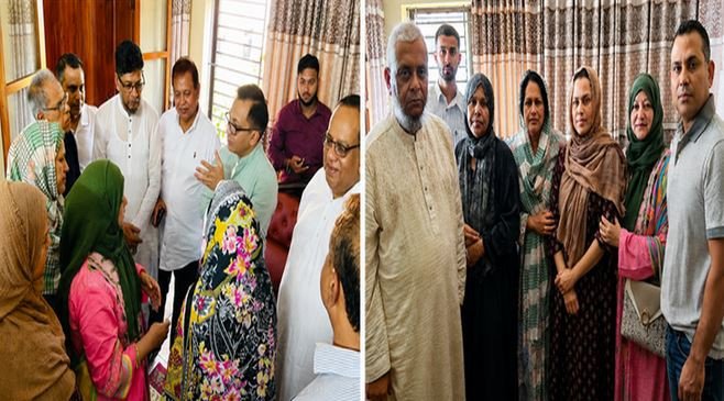 সিলেটে খুন হওয়া সাত্তার-সুরাইয়ার বাসায় মন্ত্রী মুক্তাদির- আর...