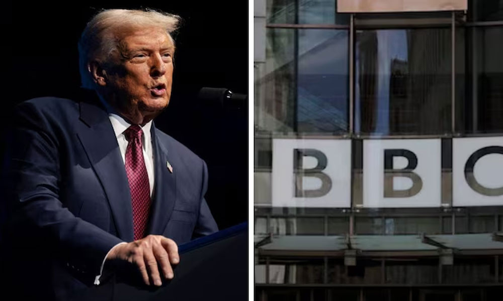 বিবিসি তথ্যচিত্রের জন্য দুঃখ প্রকাশ করলেও ট্রাম্পকে ক্ষতিপূর...