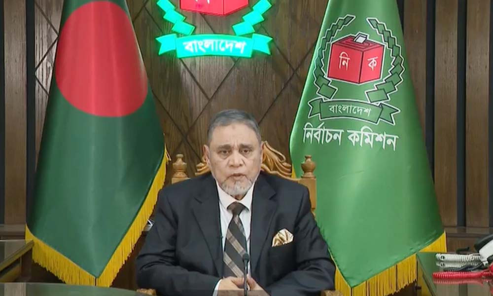 সবাইকে স্বতঃস্ফূর্তভাবে ভোট দেওয়ার আহ্বান সিইসির