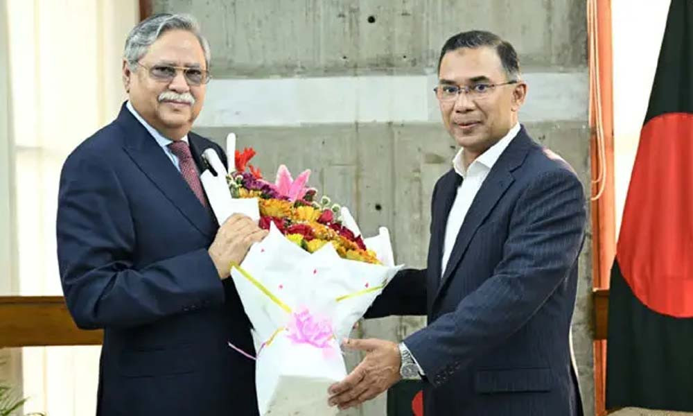 রাষ্ট্রপতির সঙ্গে প্রধানমন্ত্রী তারেক রহমানের শুভেচ্ছা বিনিম...