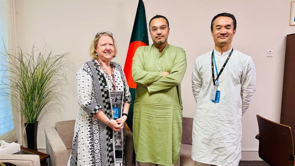 ইউনেস্কো প্রতিনিধিদের সঙ্গে মাহদী আমিনের সাক্ষাৎ