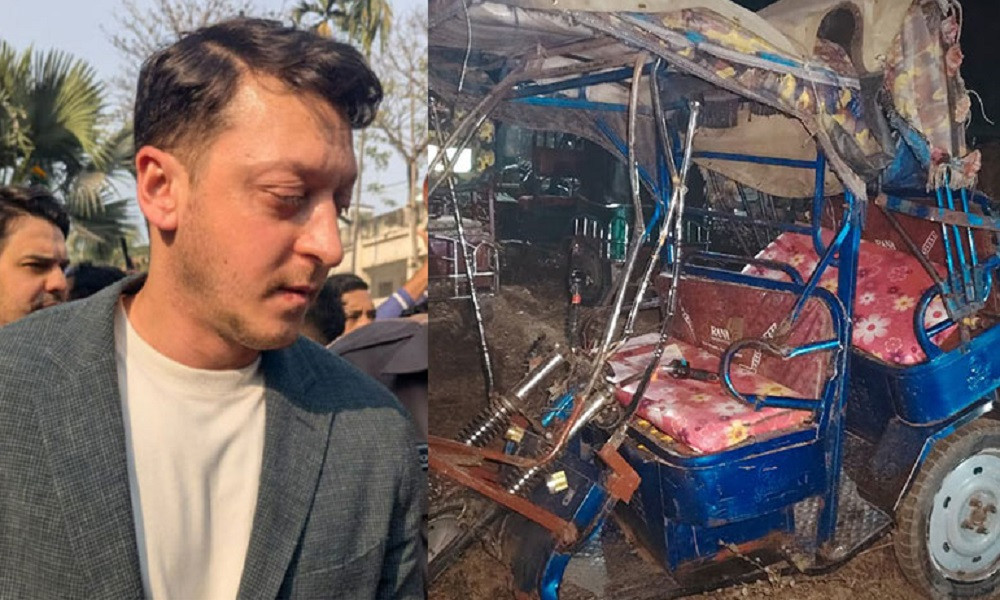 কক্সবাজার থেকে ফেরার পথে দুর্ঘটনার কবলে ওজিলের গাড়িবহর