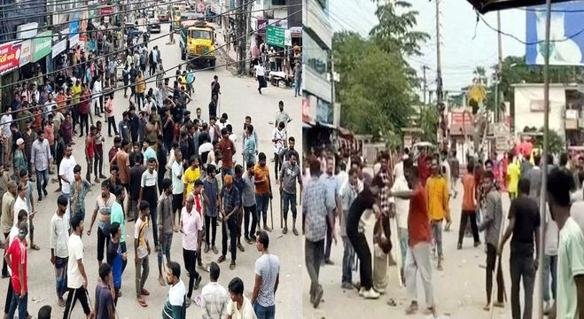 শ্রীমঙ্গলে পরিবহন শ্রমিকদের সংঘর্ষ, সাংবাদিকসহ আ হ ত ২০