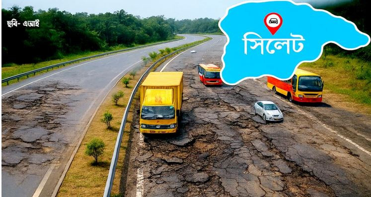 সিলেট চার লেন মহাসড়কের ‘স্বপ্ন’ এখন ‘দুঃস্বপ্ন’, বাড়ছে মৃ ত্...