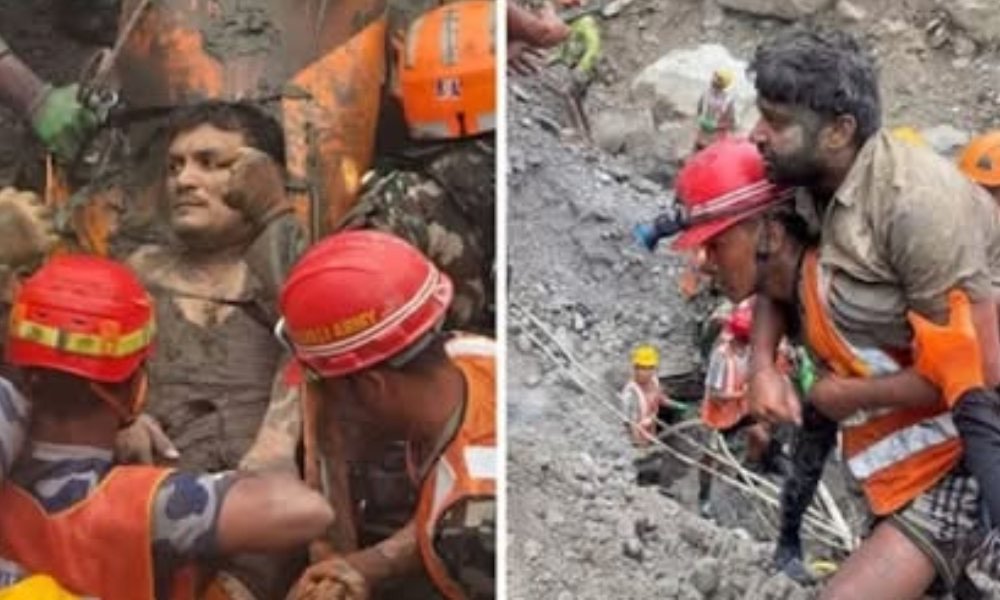 সুড়ঙ্গের ভেতর থেকে ভেসে আসছে আরো মানুষের কণ্ঠস্বর
