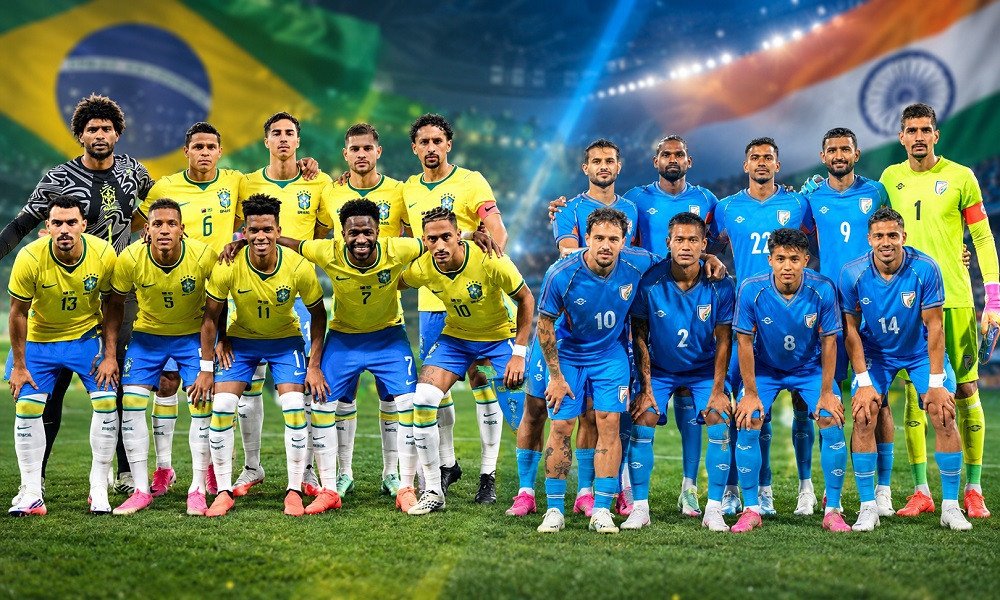 প্রতিপক্ষ ভারত, ২৮ বছর পর ব্রাজিলের সামনে এত নিচের র‌্যাংকিং...