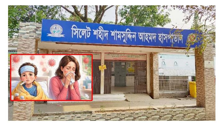 সিলেটের শামসুদ্দিন হাসপাতালে ৫০, আরও ১৫টিতে ৩৫ জন ভর্তি