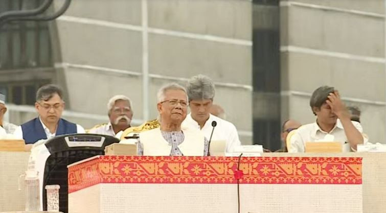 জাতীয় সংগীতের মাধ্যমে শুরু জুলাই সনদ স্বাক্ষর অনুষ্ঠান