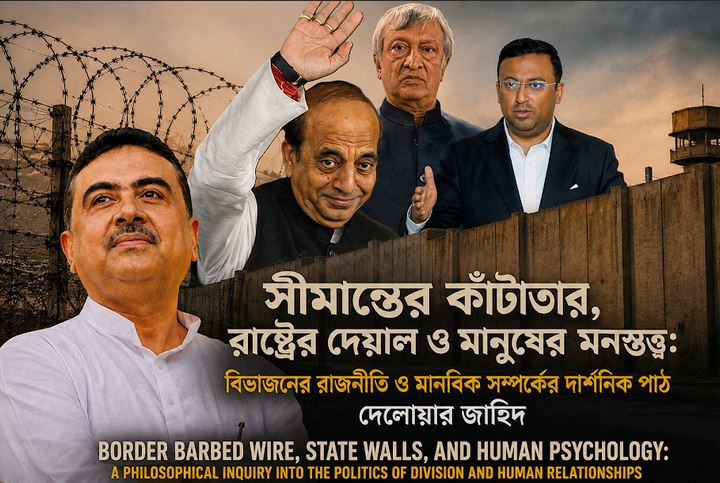 সীমান্তের কাঁটাতার, রাষ্ট্রের দেয়াল ও মানুষের মনস্তত্ত্ব: বি...