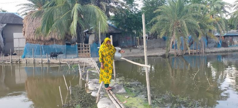 পাইকগাছার অবহেলিত ও উন্নয়ন বঞ্চিত জনপদ চাঁদখালীর কাটাবুনিয়া...