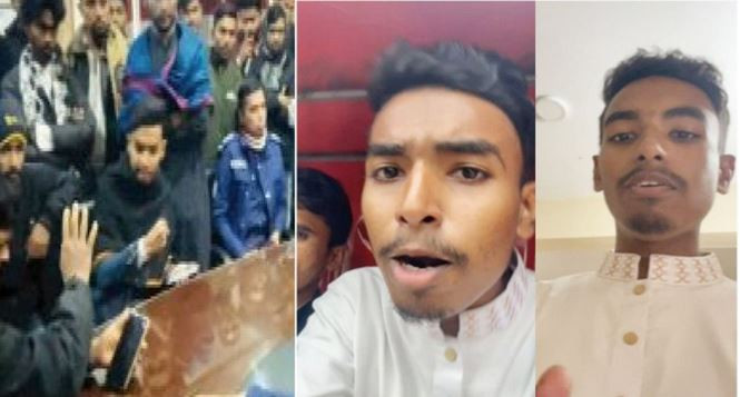 থানা পোড়ানো সেই সমন্বয়ক মাহদী এখন থানার আশ্রয়ে